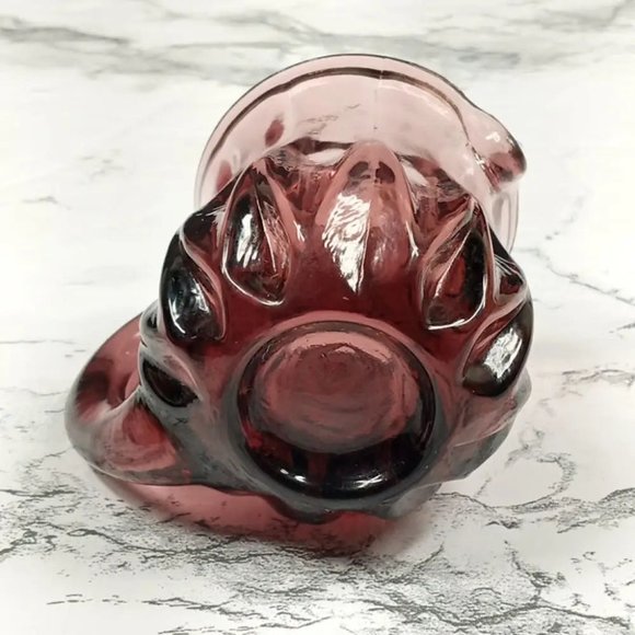 Degenhart Glass Mini Pitcher Trinket Paperweight Toothpick Vtg - Picture 5 of 7